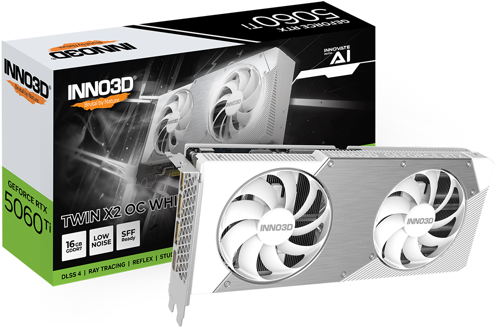 INNO3D GeForce RTX 5060 Ti 16GB TWIN X2 OC Graphics Card